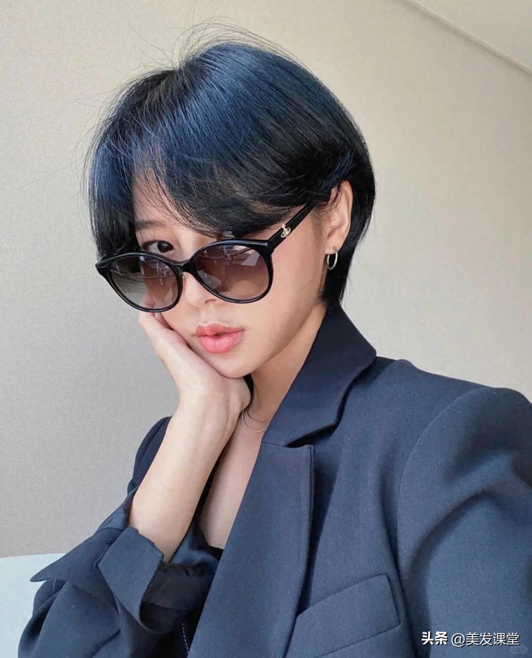 如果您不知道剪什么短发好看，就选这组时尚短发吧，清冷风十足