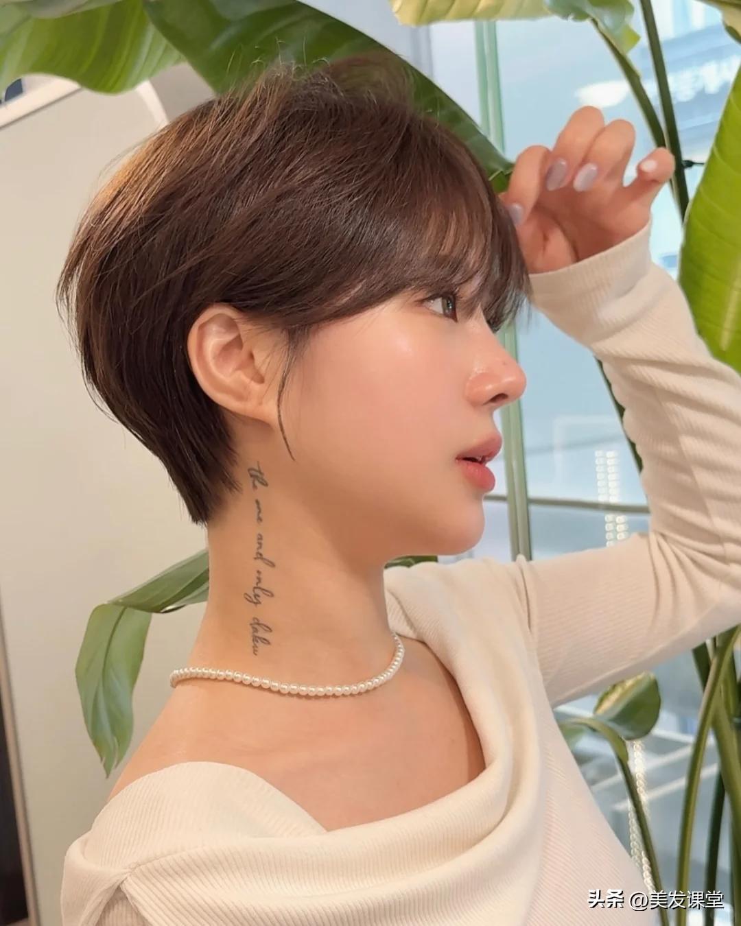 超短发个性造型_流行短发_短款慵懒精灵头