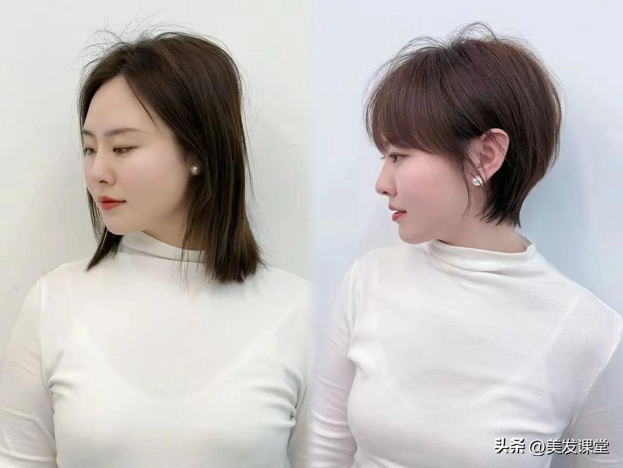 流行短发_超短发个性造型_短款慵懒精灵头