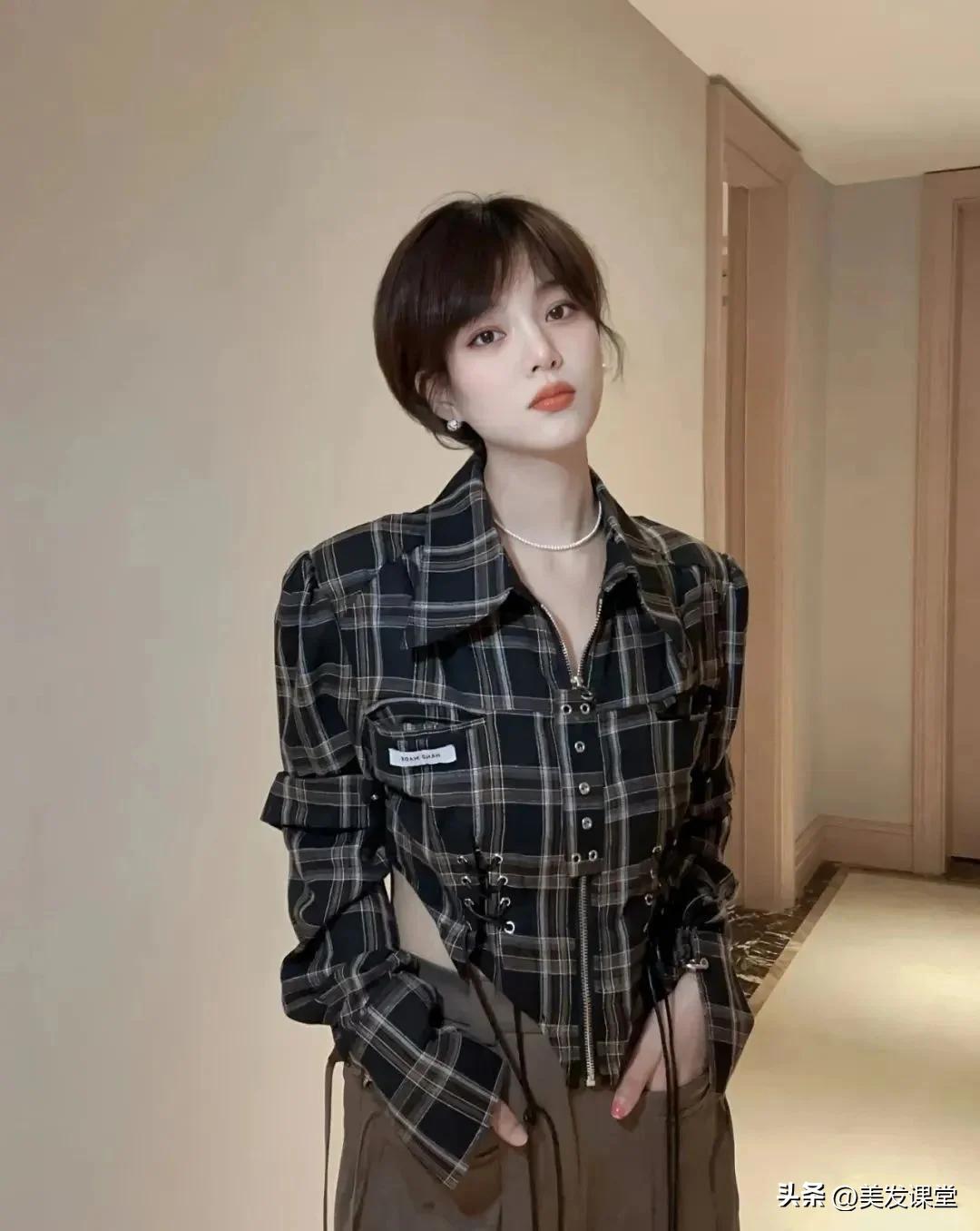 超短发个性造型_短款慵懒精灵头_流行短发