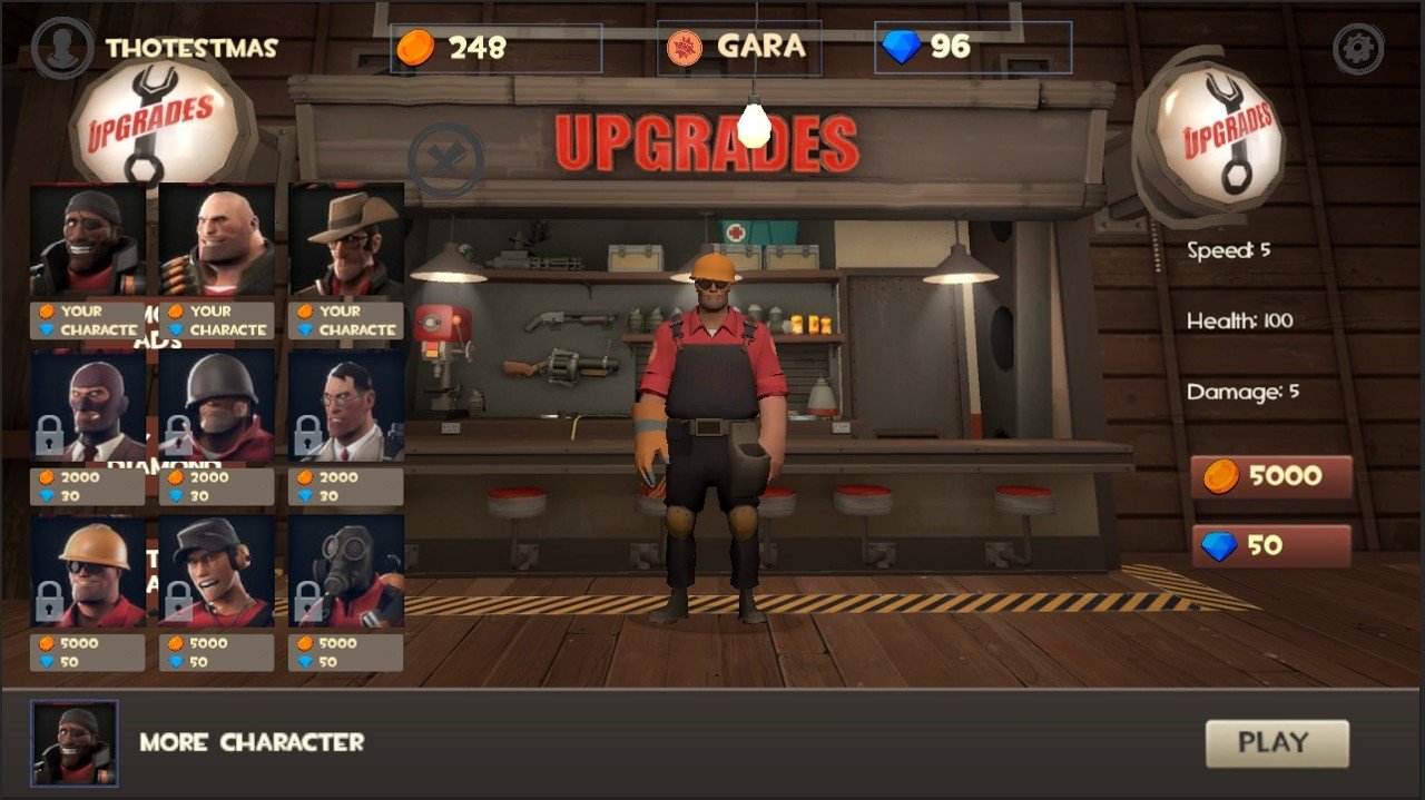 TF2 Mobile 多人合作对战游戏 _军团要塞2官网_ TF2 Mobile 英雄特殊技能 