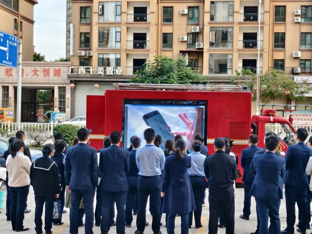 梧州消防亮屏宣传_冬季防火知识普及_消防led 宣传稿