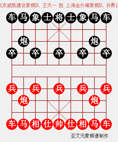 中国象棋历史名局_李来群最漂亮的一盘棋_象棋大师对局精选