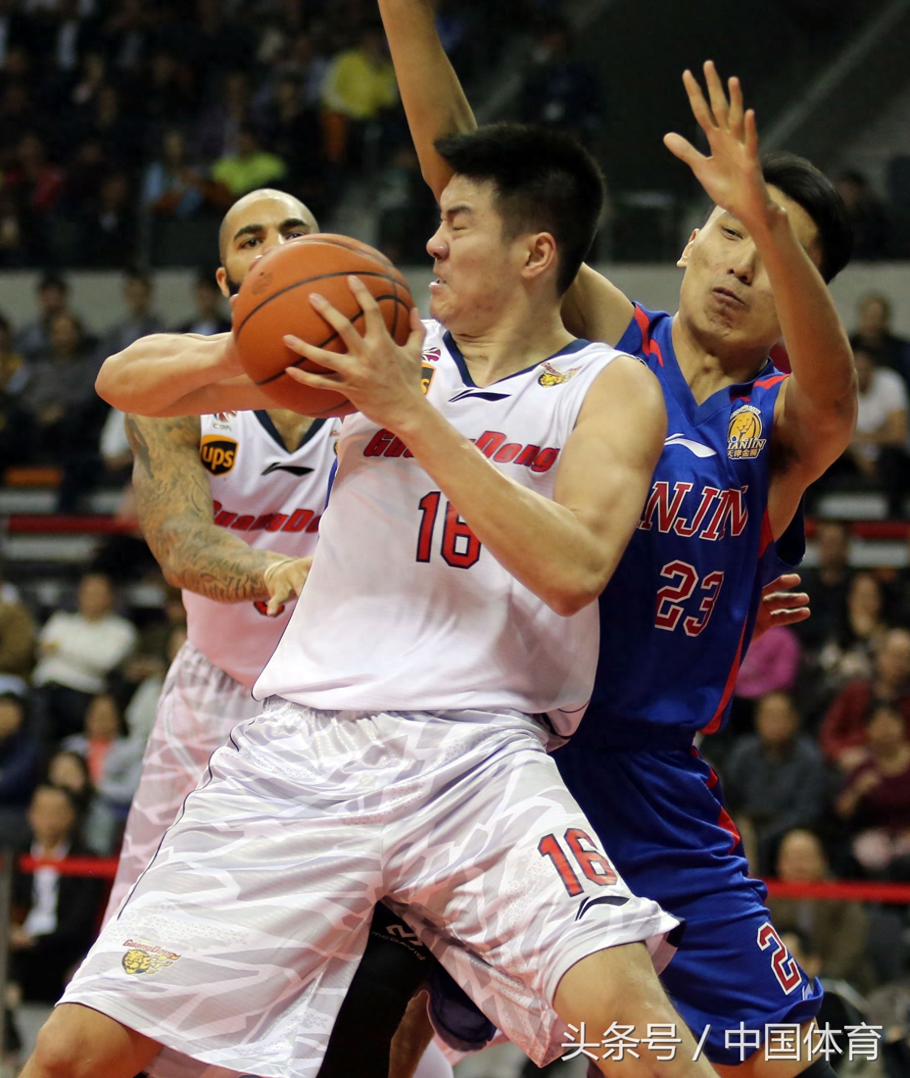 CBA联赛第十二轮赛事 广东114比103胜天津