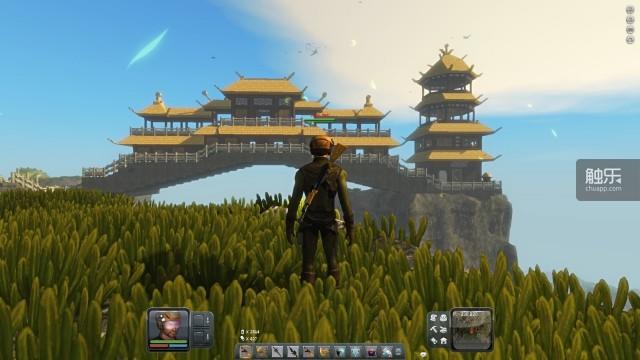 玩家用建筑模式制作的楼阁