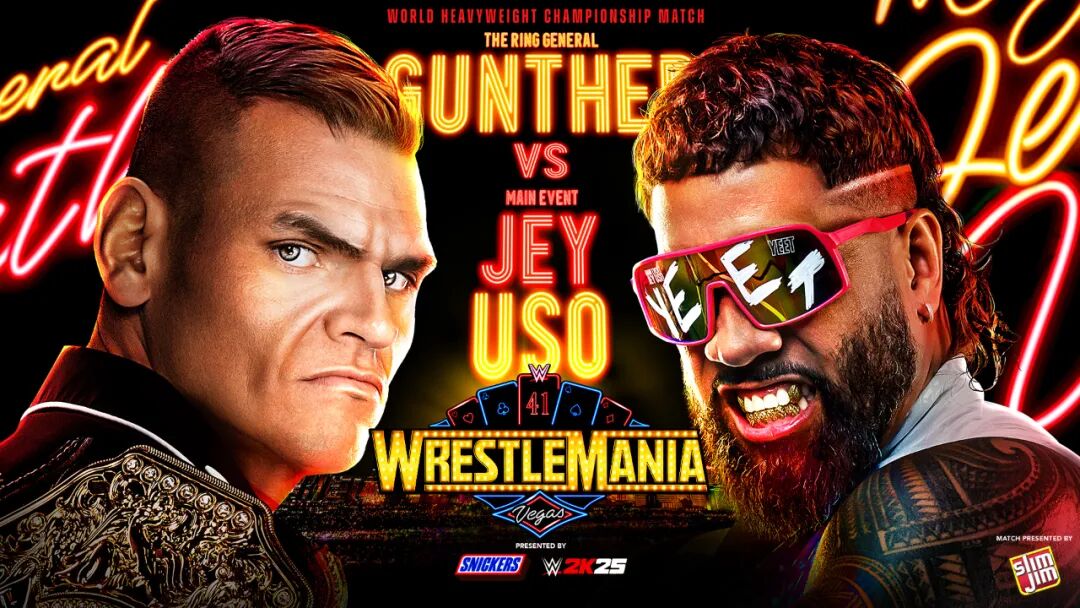 Roman Reigns 赛斯-罗林斯 CM朋克 三重威胁赛_wwe2025_WrestleMania 41 摔跤狂热大赛 科迪-罗兹 约翰-塞纳