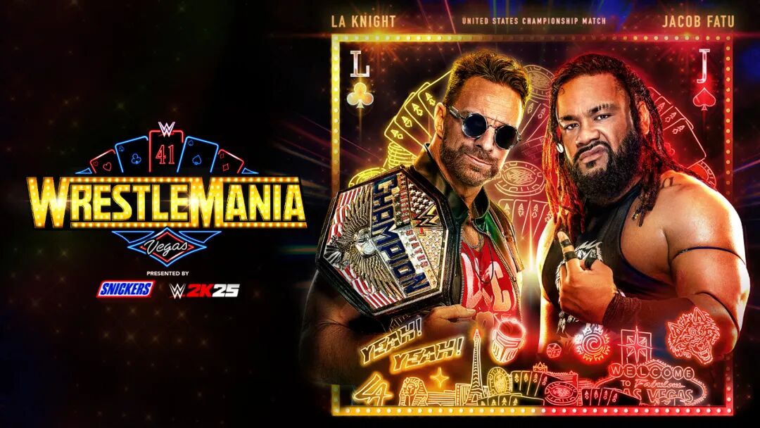 Roman Reigns 赛斯-罗林斯 CM朋克 三重威胁赛_WrestleMania 41 摔跤狂热大赛 科迪-罗兹 约翰-塞纳_wwe2025