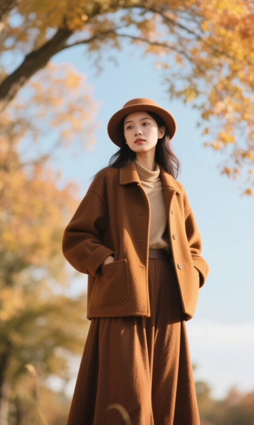 摩卡慕斯色彩流行趋势_2025年秋天时尚搭配趋势解读_2025新款秋装