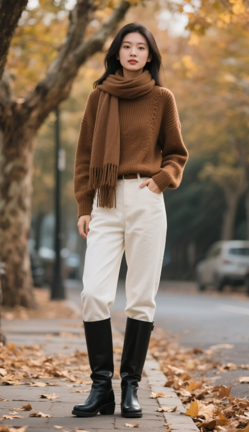 2025年秋天时尚搭配趋势解读_摩卡慕斯色彩流行趋势_2025新款秋装