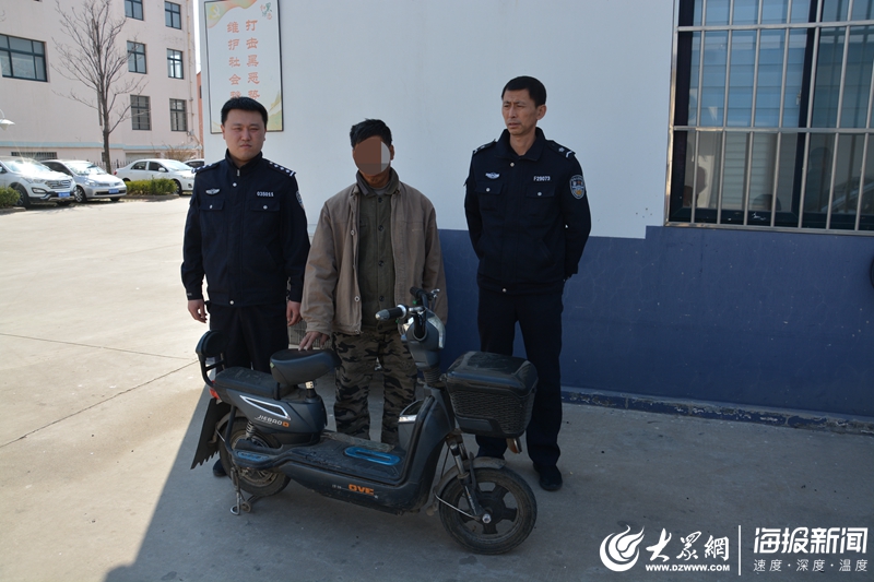 丢人！父女合伙盗车被莱西民警抓获