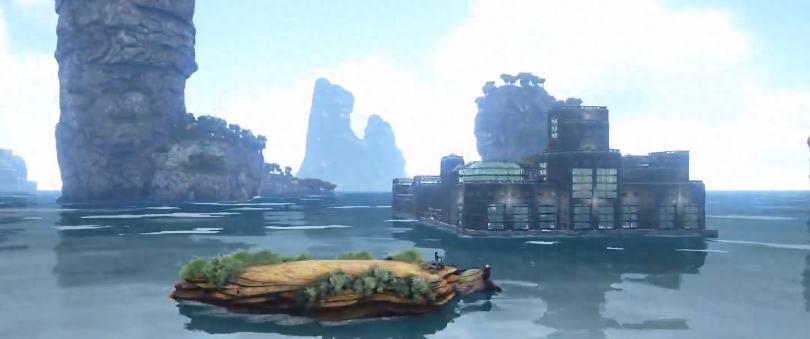 表面平淡内部却大有玄机，《方舟生存进化》主播的基地威武霸气