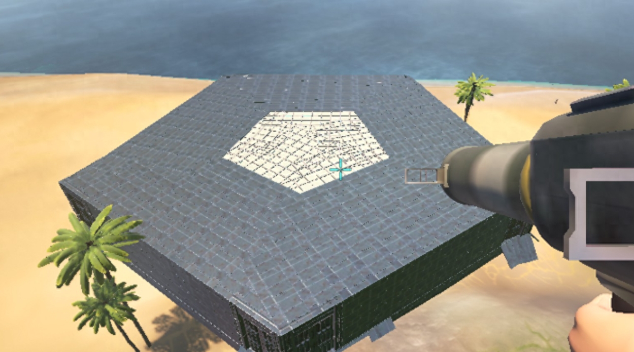 玩家在《方舟生存进化》造出了超强军事基地，恐龙群来了都不惧