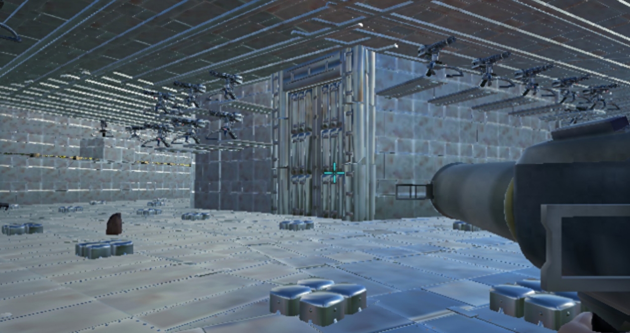 玩家在《方舟生存进化》造出了超强军事基地，恐龙群来了都不惧