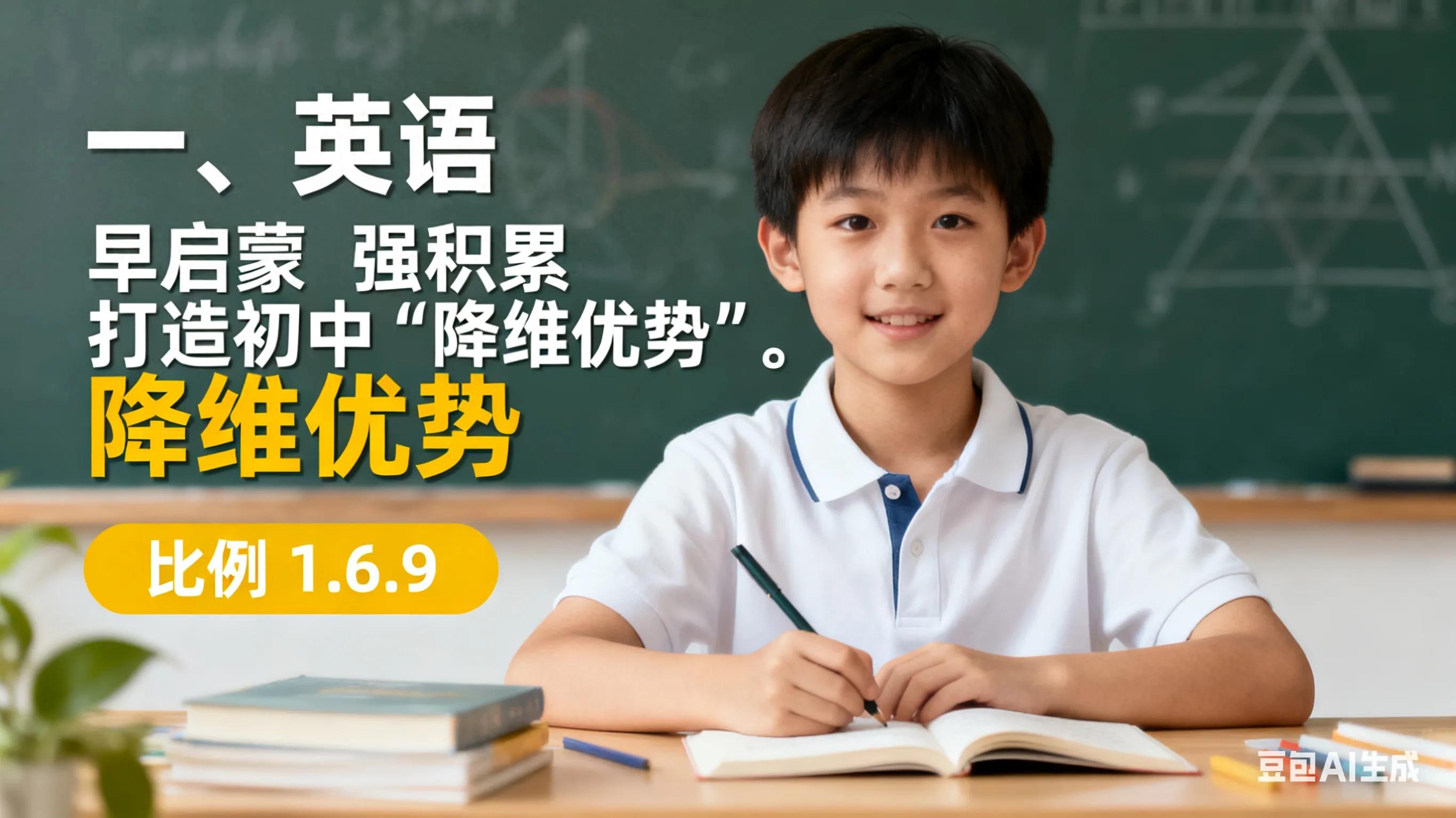 小学抓牢英语与数学，初中成绩稳领先：普娃逆袭的核心路径