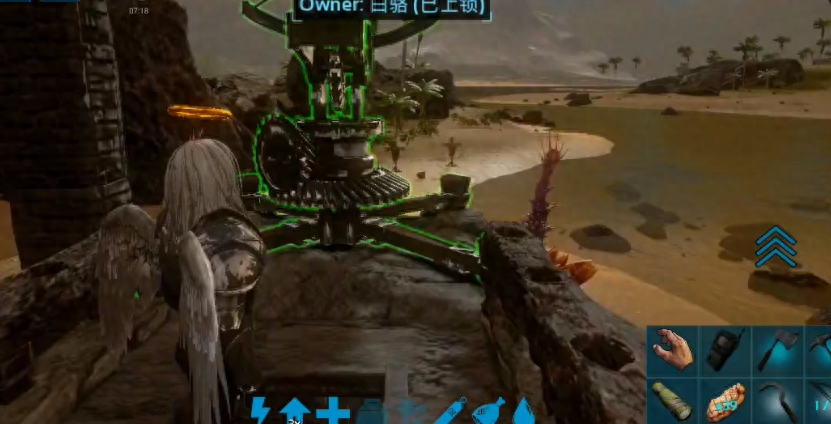 有了它永远不会挨打，《方舟：生存进化》手游主播造出实用船基地