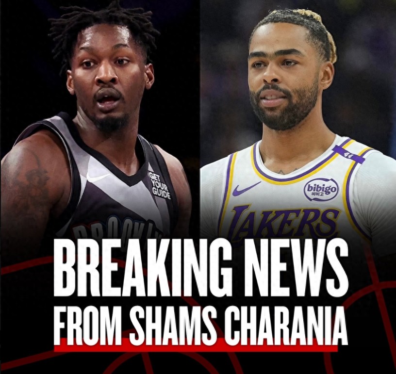 湖人篮网达成4人交易：拉塞尔+三次轮签换3D前锋芬尼-史密斯