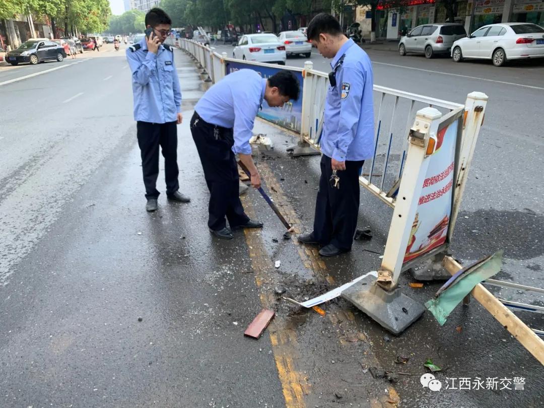 永新新闻三轮车事件_交通肇事逃逸案_永新交警破案