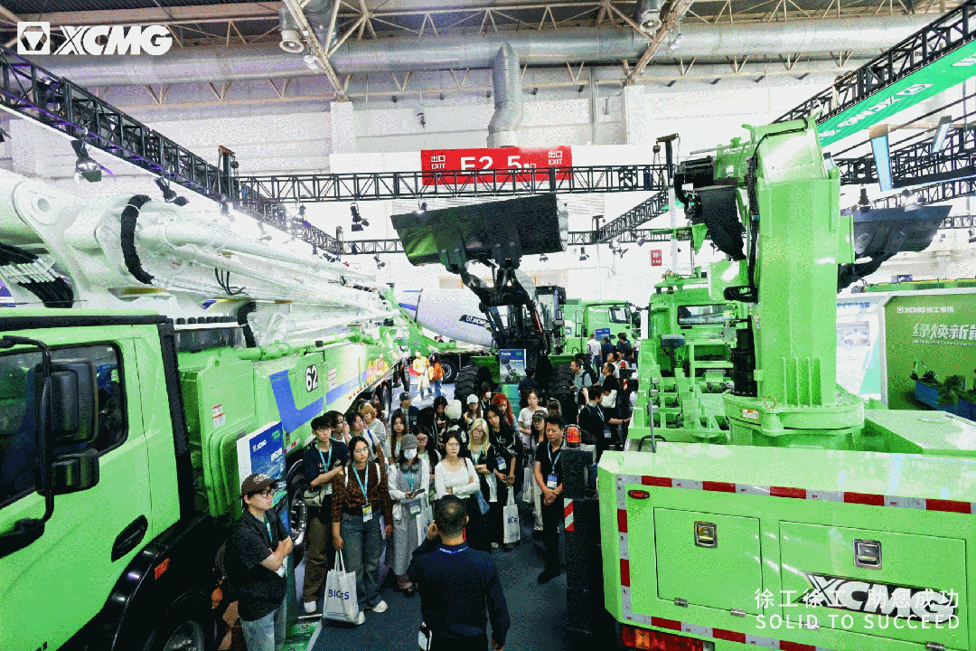 破解工程装备补能瓶颈！徐工 HDS6000EV 移动换电车亮相 BICES 2025