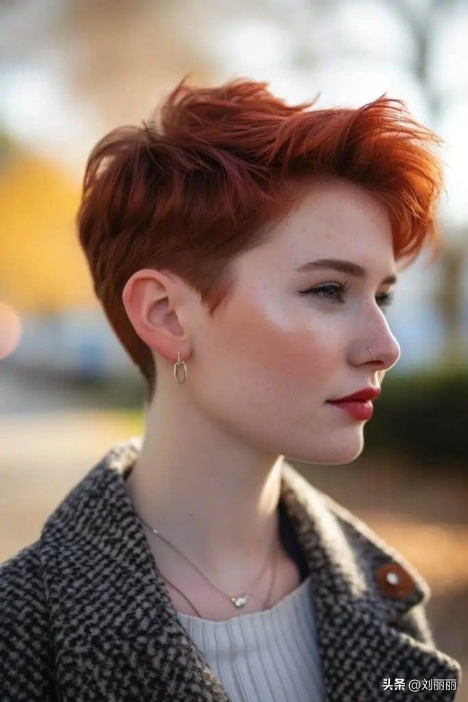 层次短发_中年女性发型选择_女短发发型设计图片