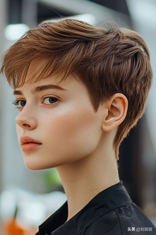 中年女性发型选择_层次短发_女短发发型设计图片