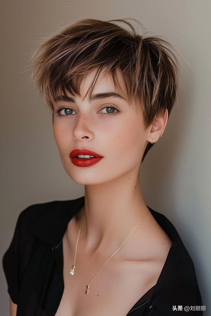 中年女性发型选择_女短发发型设计图片_层次短发