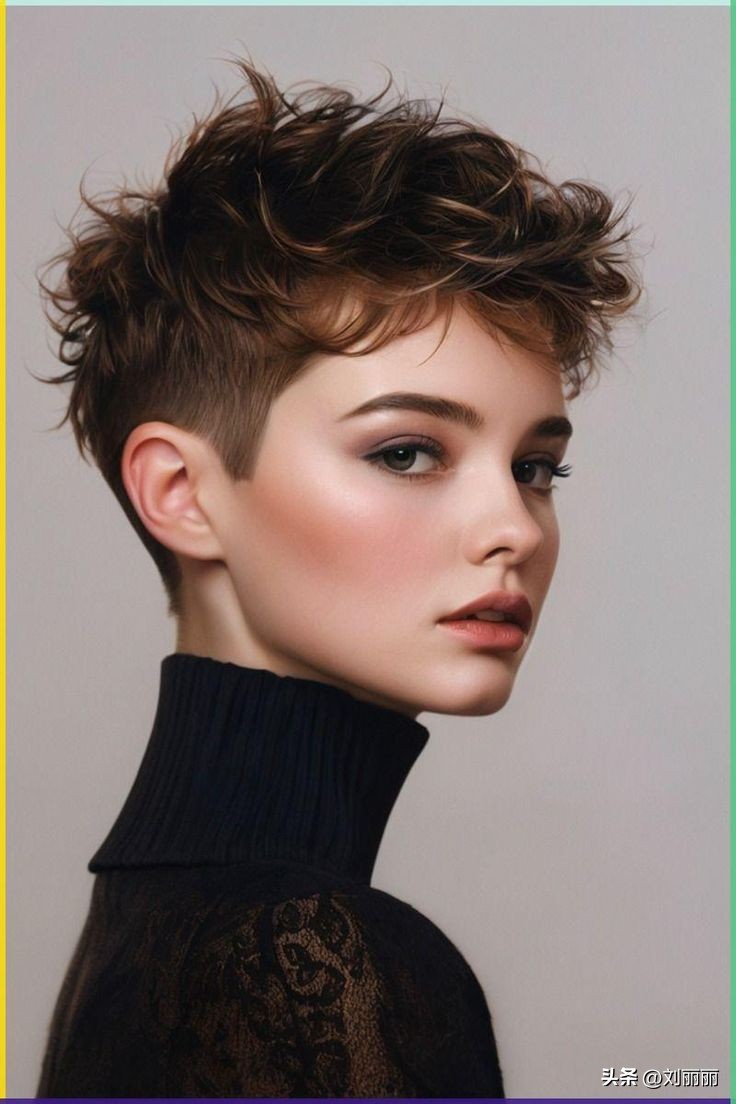 女短发发型设计图片_中年女性发型选择_层次短发