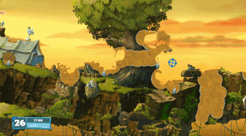 百战天虫W.M.D 2D玩法_百战天虫W.M.D Switch版_百战天虫4汉化补丁