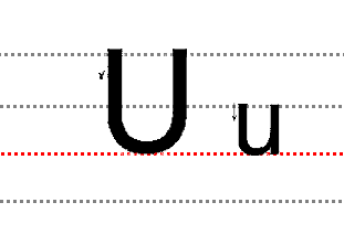 二十六个大小写字母规范的书写方法