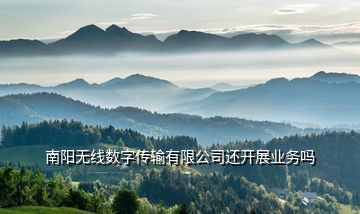 南阳红冠酒业有限责任公司分公司禁止变更转档，南阳无线数字传输有限公司还开展业务吗
