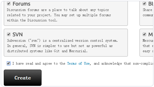 如何申请SourceForge免费PHP空间