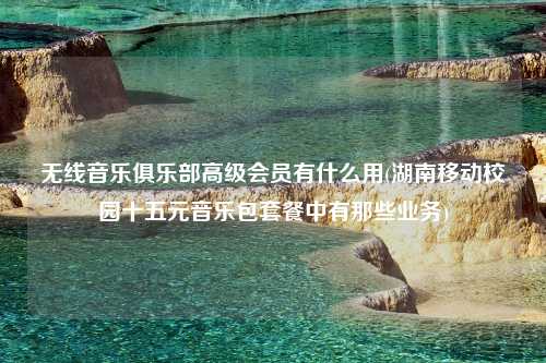 无线音乐俱乐部高级会员有什么用(湖南移动校园十五元音乐包套餐中有那些业务)