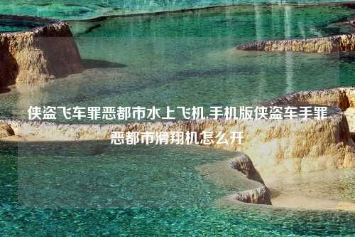 侠盗飞车罪恶都市水上飞机,手机版侠盗车手罪恶都市滑翔机怎么开