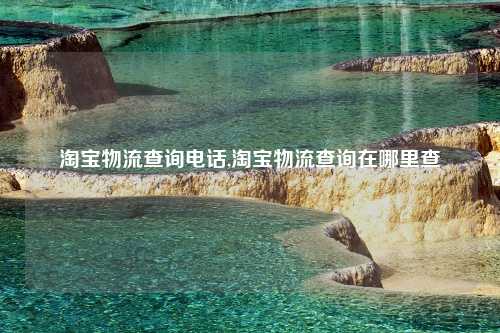 淘宝物流查询电话,淘宝物流查询在哪里查