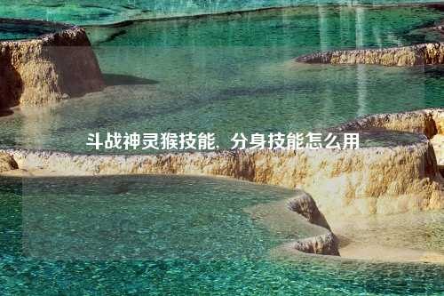 斗战神灵猴技能,  分身技能怎么用