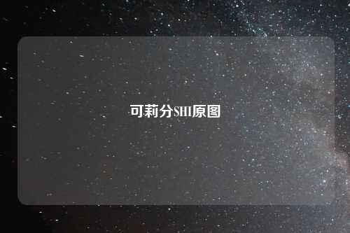 可莉分SHI原图