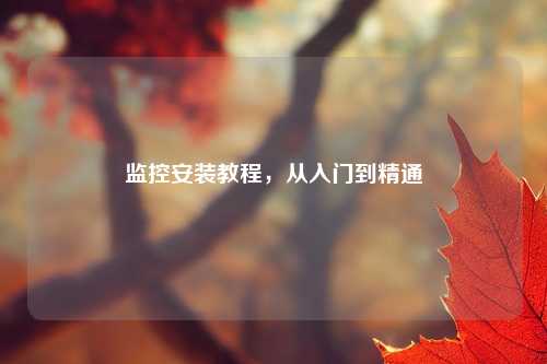 监控安装教程，从入门到精通